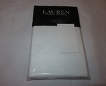 1 Ralph Lauren Spencer Border Sateen Euro sham white NIP $135 - $42.19