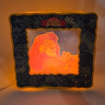 VINTAGE DISNEY THE LION KING YELLOW NIGHTLIGHT PROJECTOR LIGHT UP SIMBA ... - $875.35 MXN