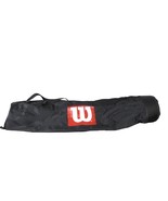 Wilson Volleyball Bag Black Tube Gym Bag Hard Bottom - $19.30