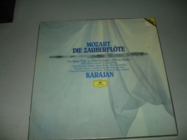 Mozart - Die Zauberflote, Karajan (3 LPs, 1980) Missing 45rpm, VG+/NM - £7.81 GBP