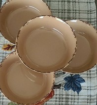 Set of Four (4) Melamine ~ Distressed ~ Farmhouse ~ Country ~ 7&quot; Bowls - $56.03 CAD