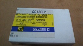 (NIB)  SQ D Q120EM SERIES 2 CIRCUIT BKR W/ REMOTE CIRCUIT INTERRUPTER/12... - $24.59