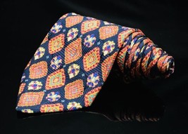 Brioni Made in Italy Bold Bright Colors Luxury Silk Tie - £64.91 GBP