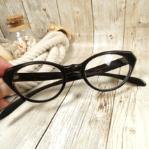 Vintage Bausch &amp; Lomb 5 1/2 Brown Cat Eye Eyeglasses FRAMES ONLY - B&amp;L 48-20-140 - £45.85 GBP