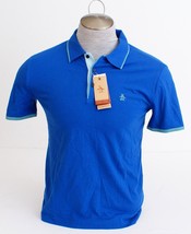 Penguin Classic Relaxed Fit Blue Short Sleeve Polo Shirt Men&#39;s NWT - £54.98 GBP