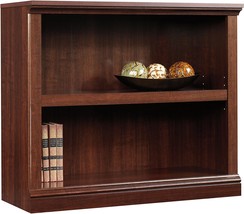 Sauder 2-Shelf Bookcase, Select Cherry Finish - £83.12 GBP