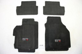 New OEM Nissan Sentra Black Carpeted Floor Mats 2007-2012 SE-R 4 pc Genuine - £60.45 GBP