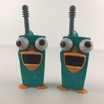 Phineas &amp; Ferb Walkie Talkies Perry The Platypus Agent P Perry-Diculously Lot - £31.61 GBP