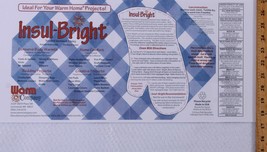 Genuine Insul-Brite Insul Bright Needled Insulated Lining Fabric by Yard A414.33 - £3.91 GBP