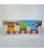 J&#39;adore Wooden Zoo Animal Stacking Train New. - £10.11 GBP
