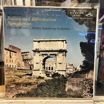 [CLASSICAL]~EXC LP~MENDELSSOHN~CHARLES MUNCH~Italian And Reformation Sym... - $8.90