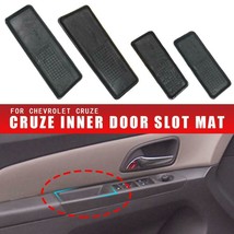 4pcs For Chevrolet Cruze Door Slot Pad Interior Parts Car Door Groove Mat Rubber - $11.29