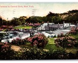 Terrazze IN Centrale Park New York Città Ny Nyc DB Cartolina I21 - $4.49