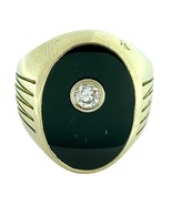 Unisex Cluster ring 10kt Yellow Gold 451463 - $899.00