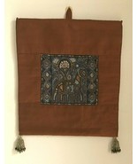 Decorative India textile wall art: horse motif. New unique Orig. Kunj fo... - $18.31