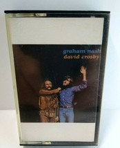 Graham Nash David Crosby Cassette Tape Album 1972 Vintage ALM 57220 Club Edition - £16.75 GBP