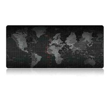 Extra Large Mouse Pad with World Map Anti-slip Gaming Mat for PC Laptop Desk - £18.77 GBP