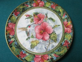 Franklin Mint Imperial Hummingbird Royal Doulton Collector Plate 8 1/4&quot; - £43.47 GBP