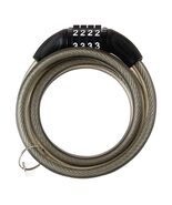 8MM Combo Cable Bicycle Lock - $29.72 CAD