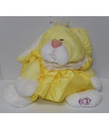 Vintage 1986 Fisher Price Puffalumps Yellow Rabbit Soft plush toy Rare VHTF - €45,66 EUR