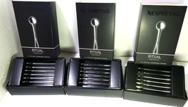 Nespresso 3 X 6 Ritual Espresso Spoons Stainless Steel In Brand Box With Sku,New - £299.75 GBP