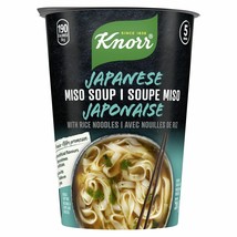 5 X Knorr Japanese Miso Rice Noodle Cup 56g Each- From Canada- Free Ship... - £24.71 GBP