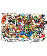 Marvel Comics 20 x 30 Reproduction &quot;AVENGERS 30th Anniversary Poster&quot; - £35.97 GBP