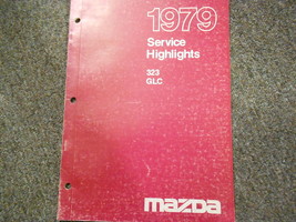 1979 Mazda 323 Glc Service Mèches Manuel OEM Usine Livre Rare 79 - £9.75 GBP