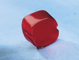 Drag Specialties Laydown Taillight Lens with Bottom Tag Window Red DS-27... - $15.95