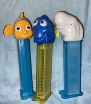 Lot Of 3 PEZ Dispensers Disney Finding Nemo Dory Beluga Whale - $4.75