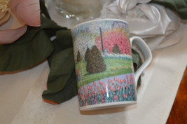 * Tulip Time by E. Joseph Fontaine Inhesion Fine Porcelain China Coffee Cup - $18.00