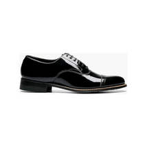 11003,Stacy Adams Patent Shiny Leather Concorde Cap Toe Oxford Lace Up image 7
