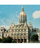 1980s Hartford CT State Capitol Bushnell Park Postcard Connecticut E86RP6 - $371.04 MXN