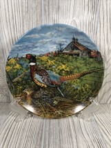 Collector Plate Edwin Knowles Wayne Anderson Upland Birds The Pheasant w... - $9.85