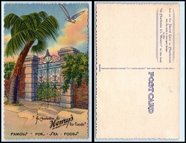 SOUTH CAROLINA Postcard - Charleston, Henry&#39;s Restaurant R47 - £3.15 GBP