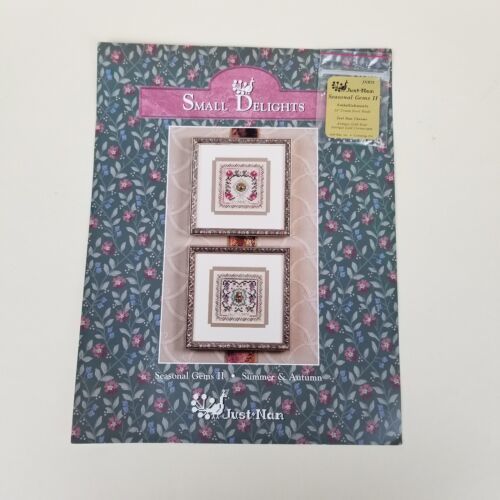 Primary image for Just Nan Seasonal Gems II Summer and Autumn Cross Stitch Chart with Charms JNB31