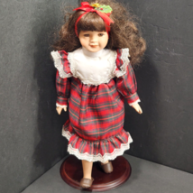 1996 House Of Lloyd Holly Fashion Doll 15&quot; Artist Hand Painted Tag Soft Body - £11.21 GBP