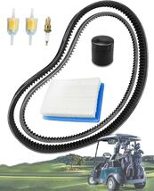 Golf Cart Tune Up Kit with Generator Belt and Clutch Drive Belt Replace ... - $100.03
