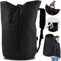 Laundry Bag Backpack, 125L, Extra Large With Shoulder Straps, Adjustable... - $38.99
