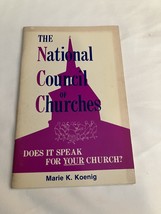 The National Council Of Churches Does It Speak For Your Church? 1980 Religious - £2.31 GBP