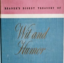 Treasury Of Wit And Humor 1958 First Edition Illustrated Antique No Jacket BKBX5 - £31.44 GBP