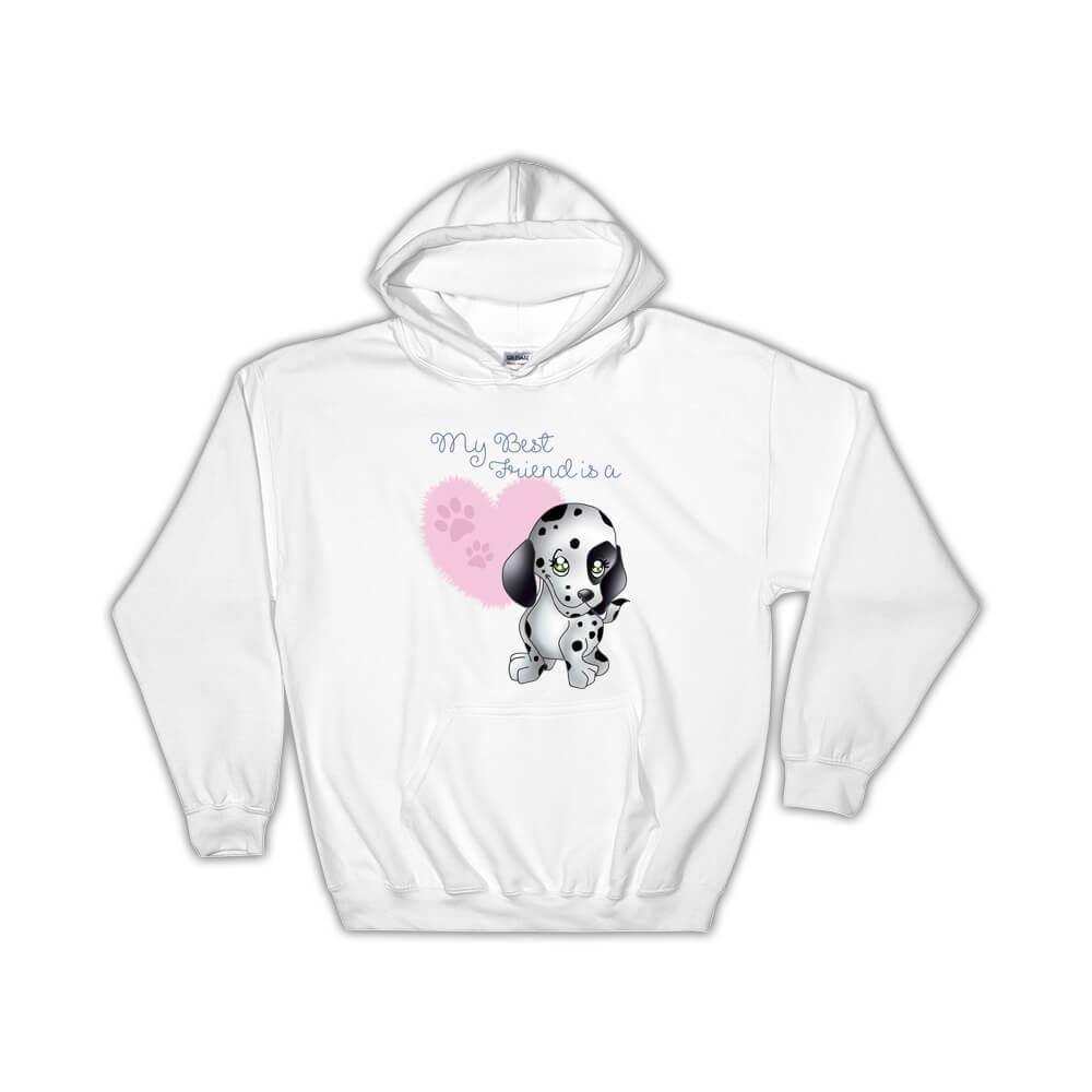 My Best Friend is a Dalmatian : Gift Hoodie Dog Cute Baby Item image 2