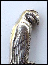 Vintage Vintage Sterling Silver Parrot Pin 17.2 grams - $55.00