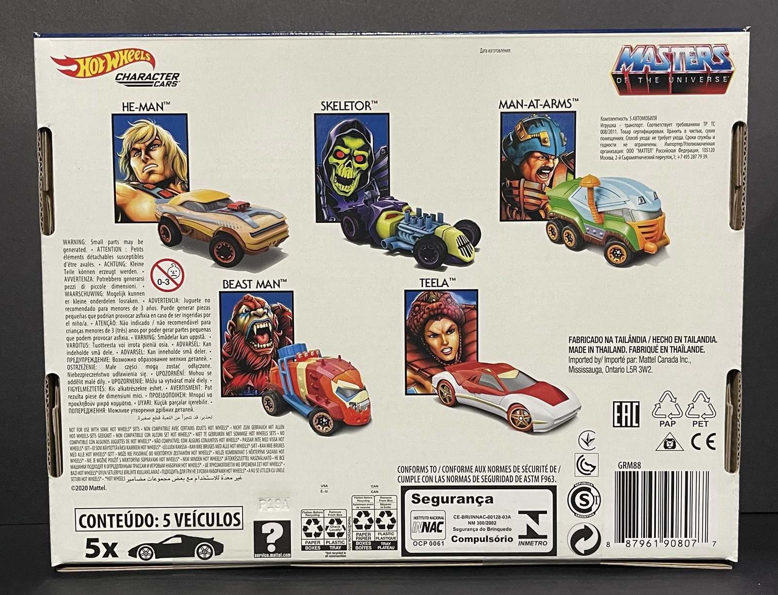 Hot Wheels CHARACTER CARS - MASTERS OF THE UNIVERSE (NEW) Item image 7