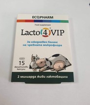 15 capsules LACTO 4 VIP PROBIOTIC MicroFlora Balanced - $8.50