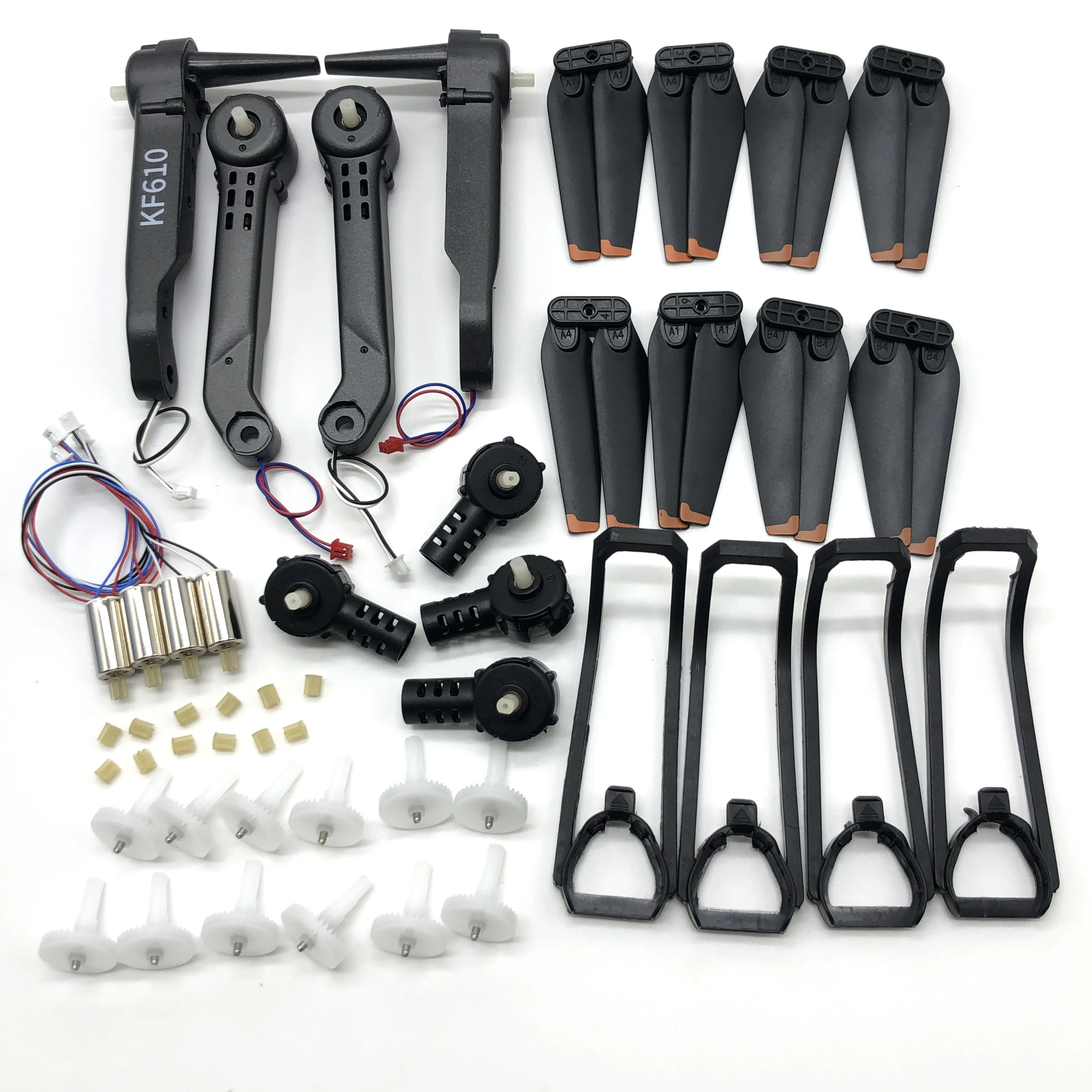 Z908 Pro RC Drone Accessories Motor Base Gear Set Arm Engines Motor Propeller - £9.59 GBP+