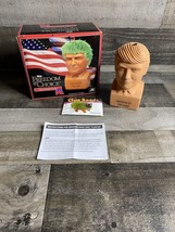 Chia Pet Donald Trump Freedom of Choice Series Pottery Plant Open Box - £15.53 GBP