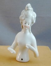 Antique German Porcelain Half Doll Arms Hands Away 3.5&quot; - £23.52 GBP