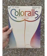 Vtg ‘83 Underalls Coloralls Pantyhose Size Queen Burgundy Style 325X - $9.99