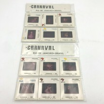 Vintage 1960s 1970s Carnaval Rio De Janiero Brazil 12 Sealed Travel Slides SM - £7.98 GBP